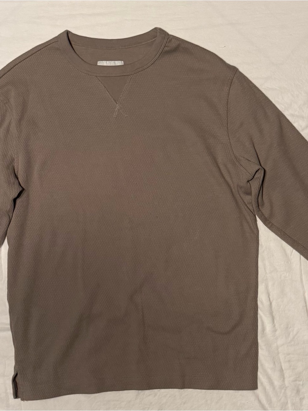 Goodfellow & Co Taupe Crewneck Sweatshirt